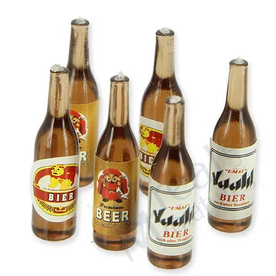 XMS12 73910 6 Botellas de Cerveza